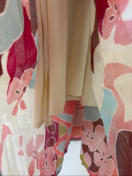 Etcetera Women's Multicolor Floral Print Midi Dress - Picture 4 of 6